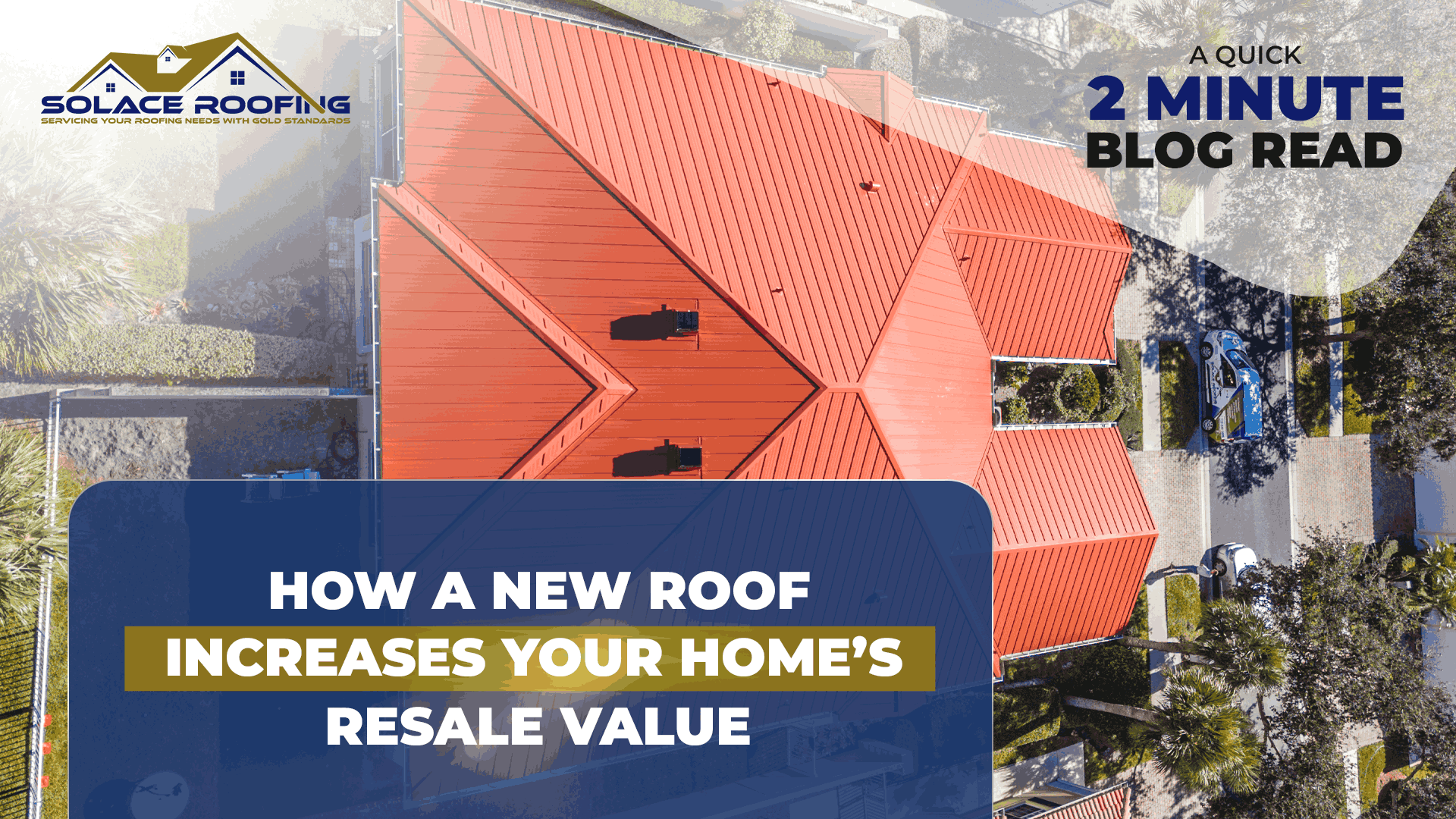 New roof increases home value