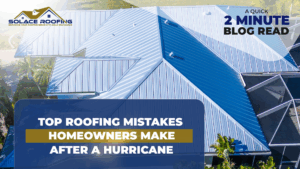 Top Roofing Mistakes Homeowners Make After A Hurricane Top roofing mistakes homeowners make after a hurricane