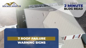 7 roof failure warning signs