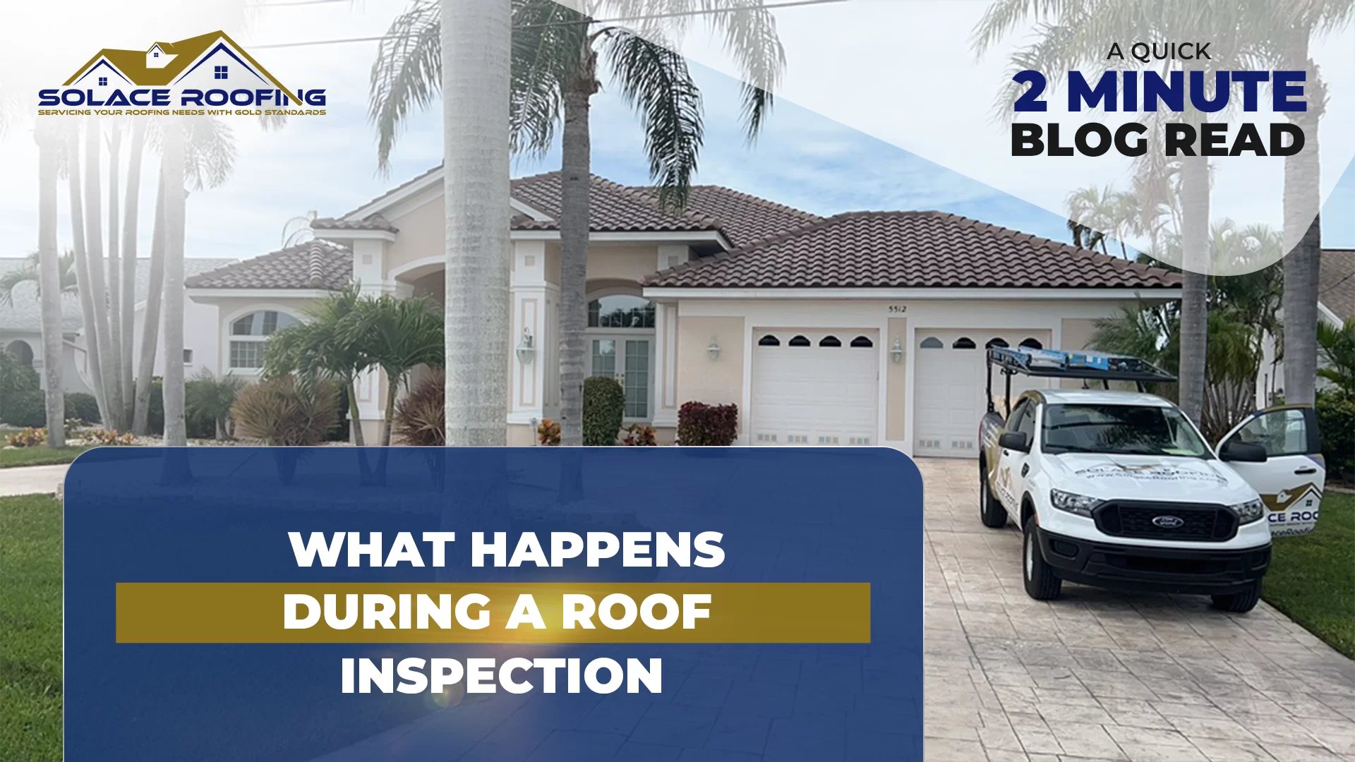 What happens during a roof inspection