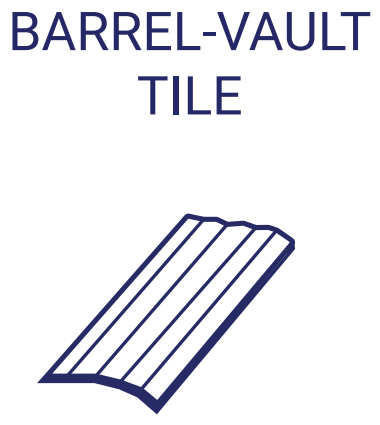 Barrel vault tile