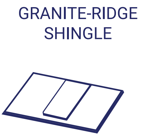 Granite ridge shingle