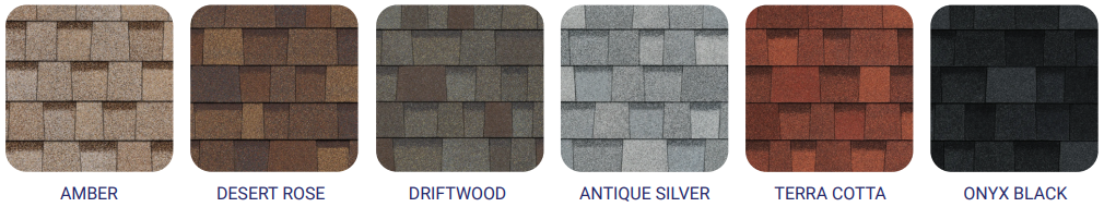 Owens corning popular colors