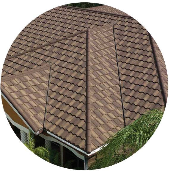 Stone coated shingle