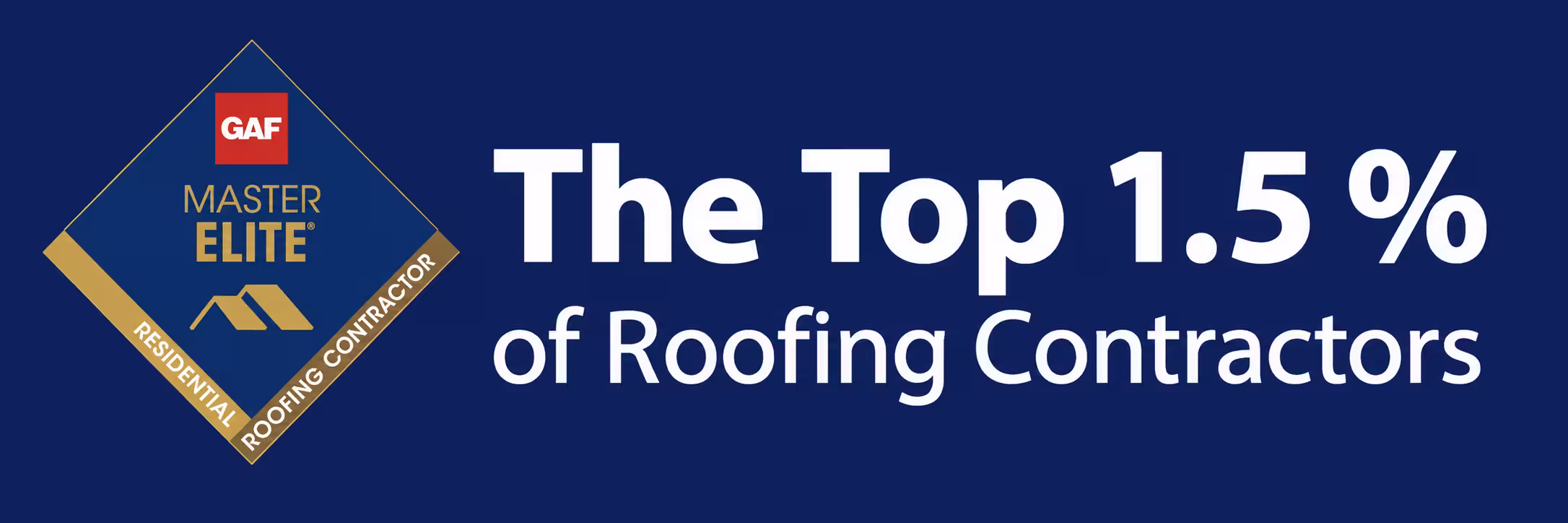 Master elite roofing contractor