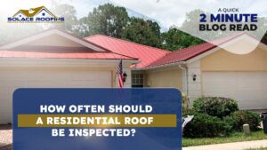 Roof inspection schedule
